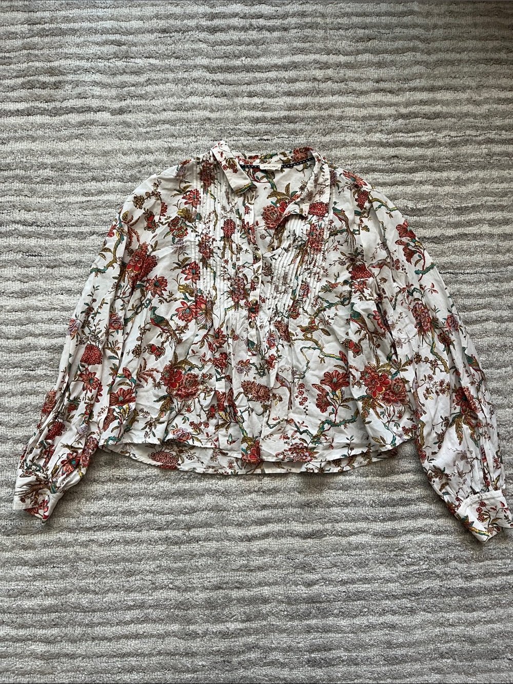 Pilcro Wide Flowy Blouse